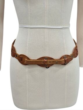 Gap belt women's medium 29 brown leather links